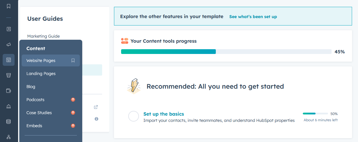 Hubspot steps 1
