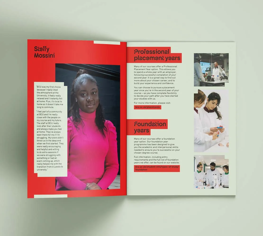 BCU brochure internal spread