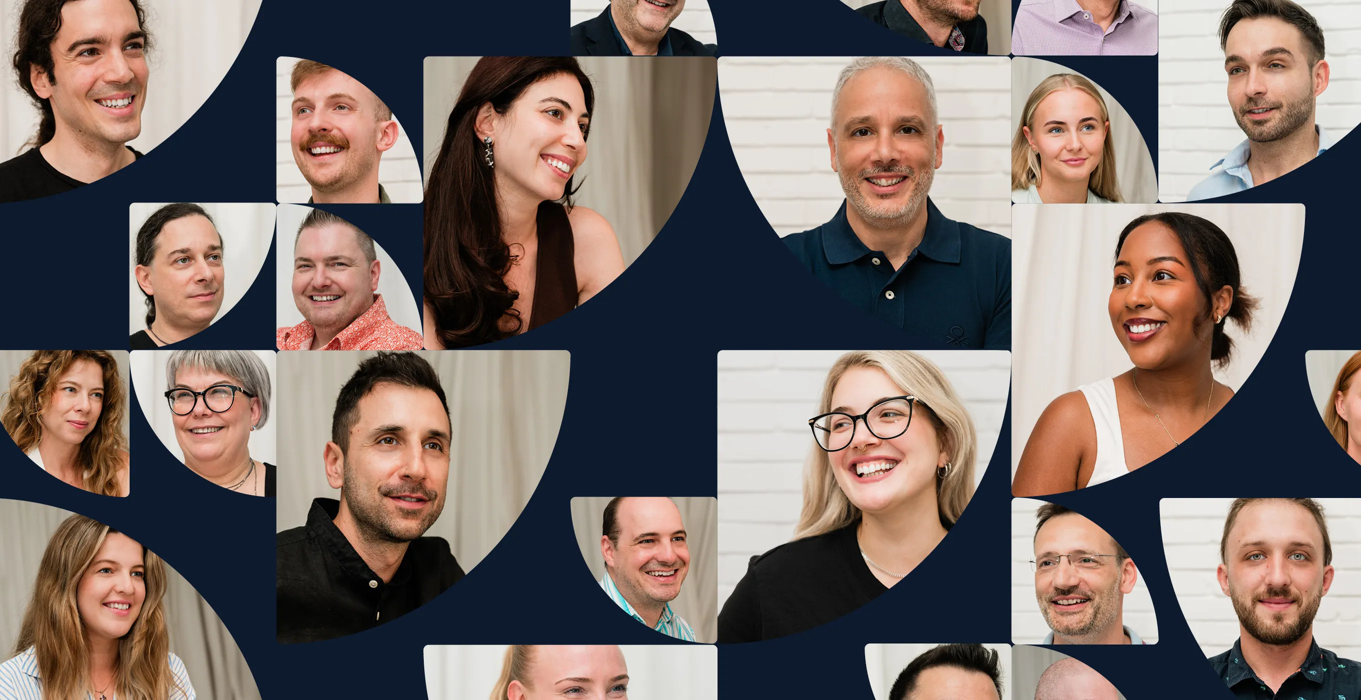 Profile photo montage of CIVIC team