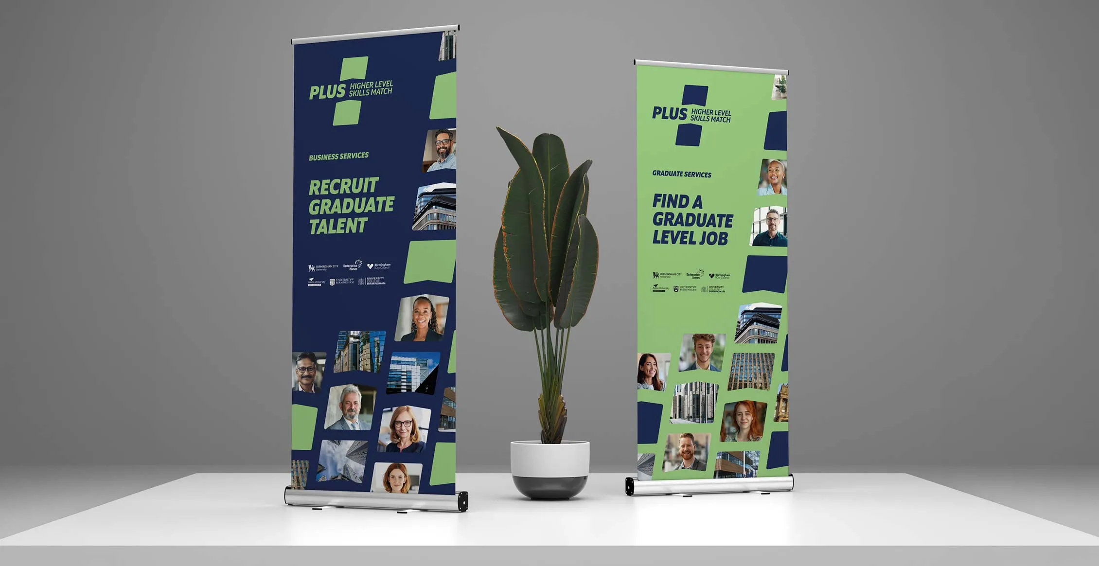 Bannerstands of HLSM+