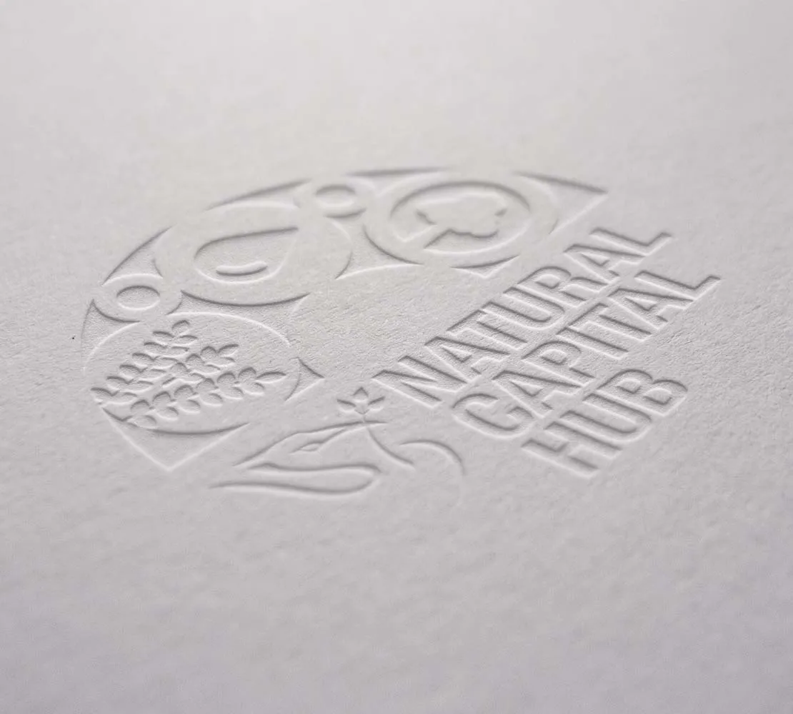 NCH embossed stamp design