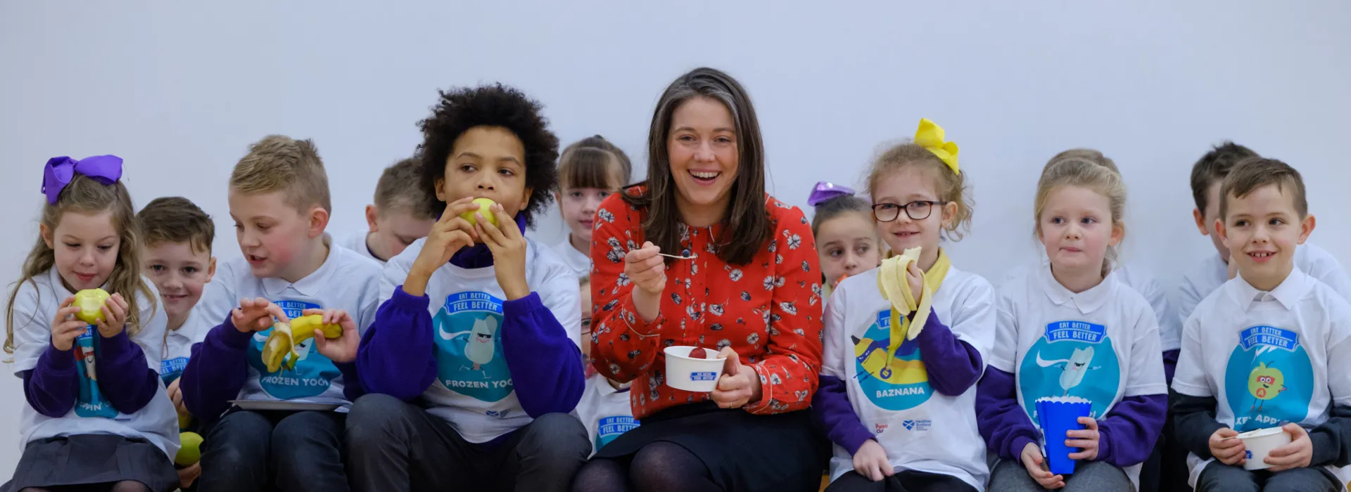 Teacher & children charity image