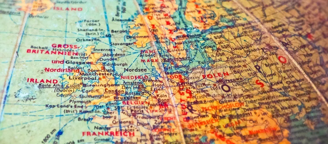 Map of Europe